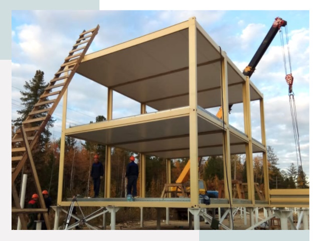 Строительство модульных здания Астрахань