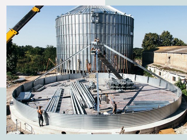 Силосы для зерна в Астрахань от 617 руб. - Надёжное хранение