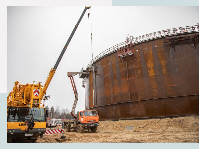 Монтаж резервуаров в Астрахани от 617 руб. за м³