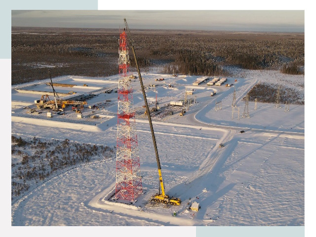 Мачты связи в Астрахани