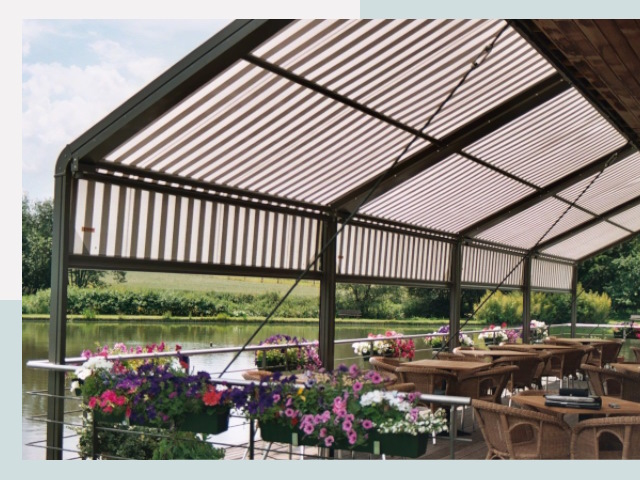 Элегантные навесы для кафе от 617 руб в Астрахань