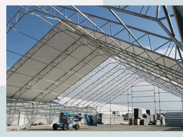 Каркасно-тентовые сооружения от СтальСтрой-Стр по цене 617 руб.