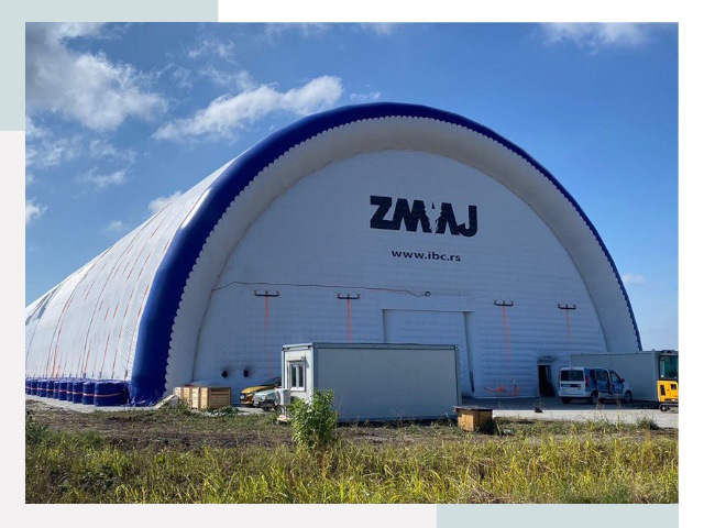 Брендирование ангаров в Астрахани