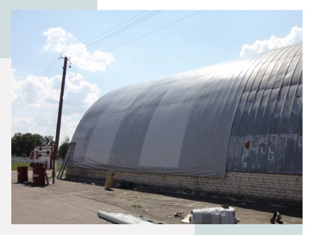 Ремонт ангаров в Астрахани