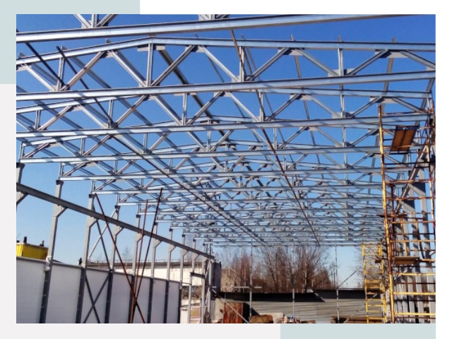 Металлокаркасы для складов в Астрахани