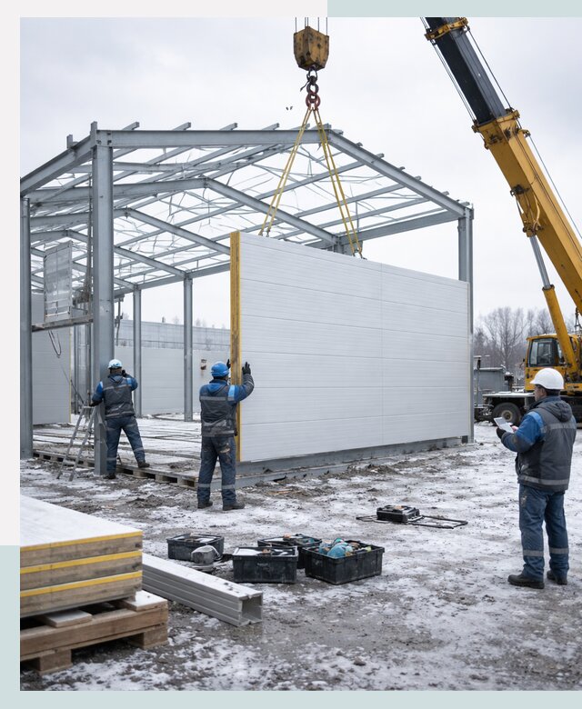 Строительство холодильных складов под ключ в Астрахани