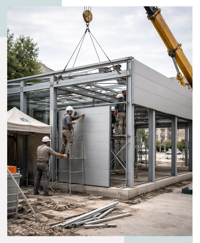 СтальСтрой-Стр: торговый павильон под ключ в Астрахани от 35966 р.